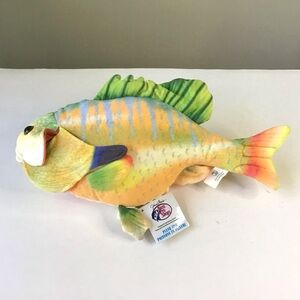 Bass Pro Shops Bluegill Fish 13” Plush Stuffed Animal Wildlife Artists New NWT